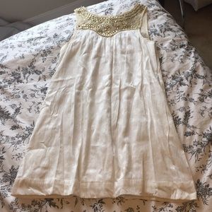 DONATED - Anthropologie beaded shift dress